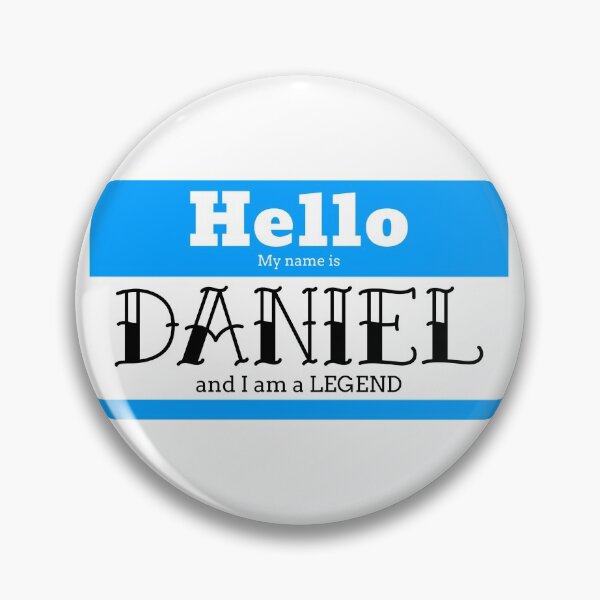 Item preview, Hello My Name Is Daniel And I Am A Legend designed and sold by IcyTees.
