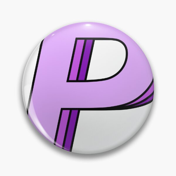 Item preview, purple P designed and sold by Amanda Kirkpatrick.