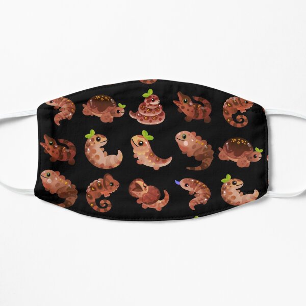 Chocolate Reptiles - dark Flat Mask