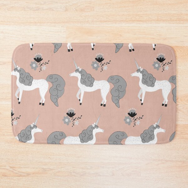 Item preview, Modern Mare Party - Gray & Pink designed and sold by AnArielleShop.