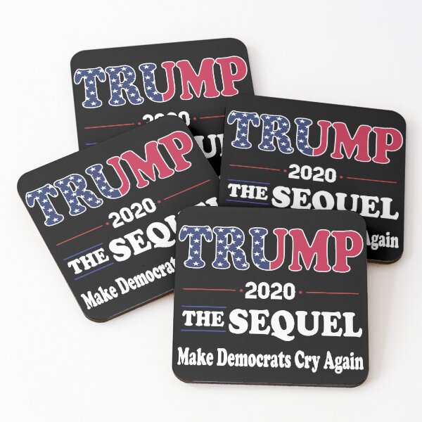 Item preview, Trump The Sequel 2020 Make Democrats Cry Again designed and sold by Tatus Brinal.