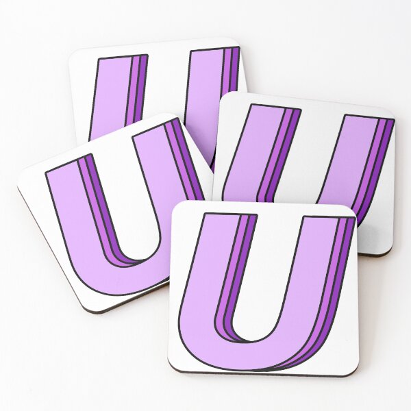 Item preview, purple U designed and sold by Amanda Kirkpatrick.