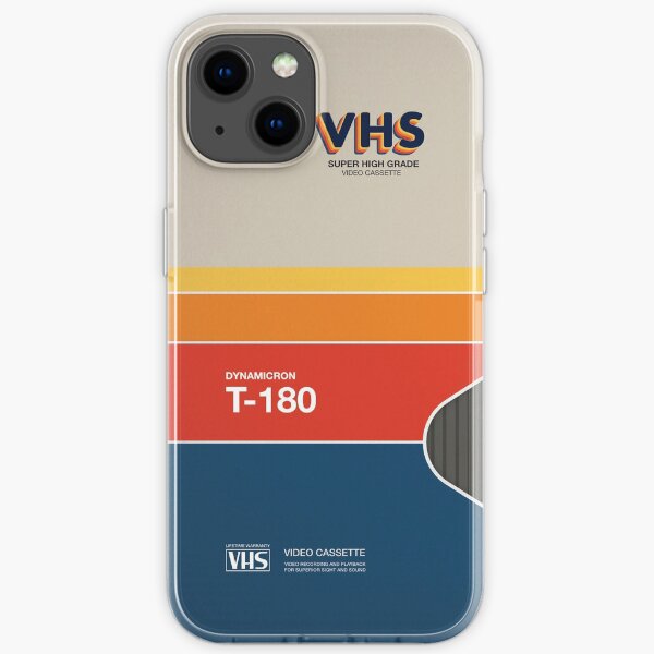 VHS Videotape Cassette Case Retro iPhone Soft Case
