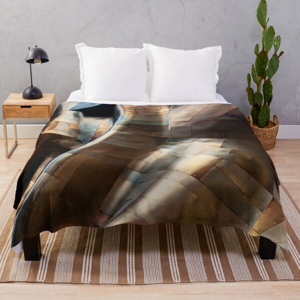 Funny_abstract Throw Blanket