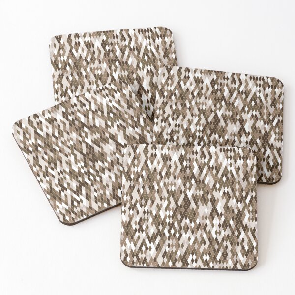 Item preview, brown and white diamond pattern designed and sold by Tanya-GR.