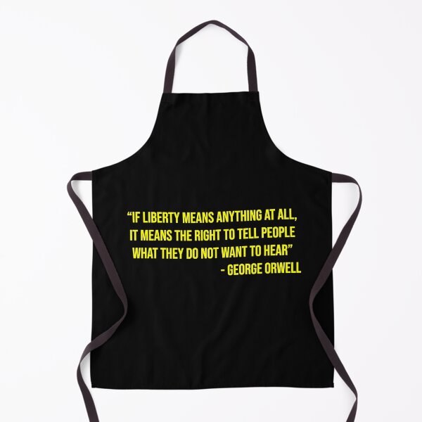 Item preview, George Orwell's quote about liberty designed and sold by WilliamPaterson.