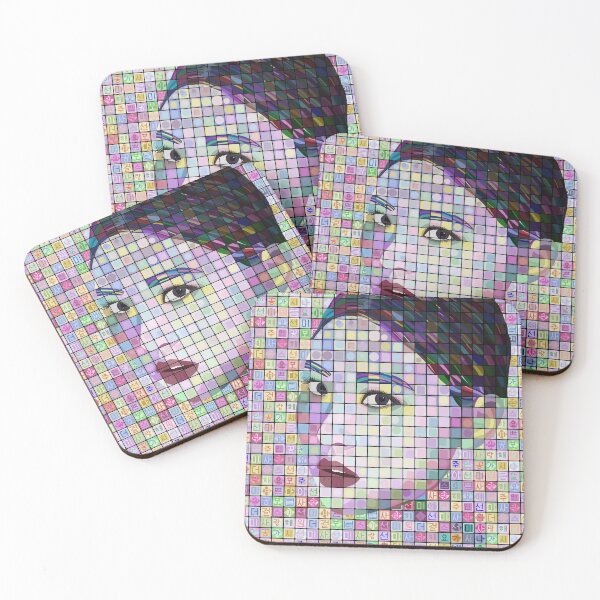 Item preview, Chuck Close and Sunmi designed and sold by jazzyfoo.
