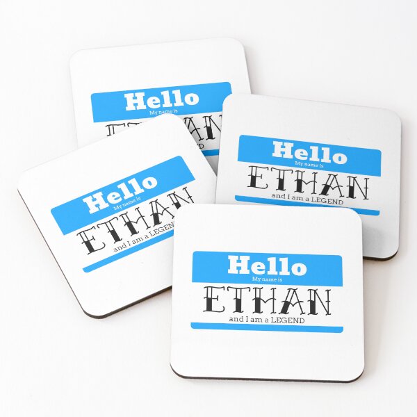 Item preview, Hello My Name Is Ethan And I Am A Legend designed and sold by IcyTees.