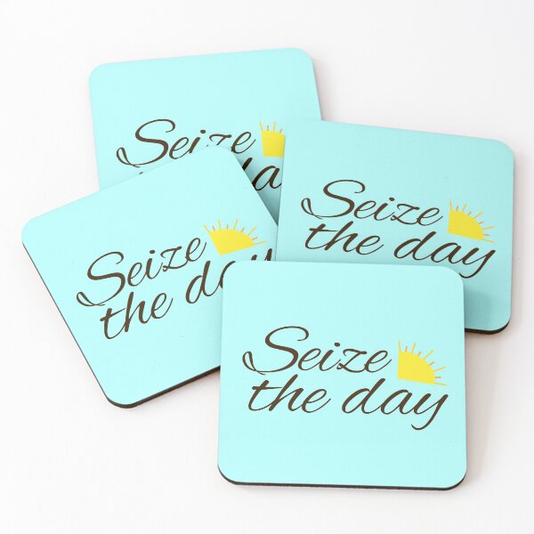 Item preview, Seize the day newsies Broadway musical quote designed and sold by Shus-arts.