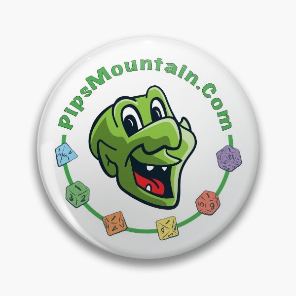 Item preview, PipsMounatin.com Round Logo designed and sold by BoxMountain.