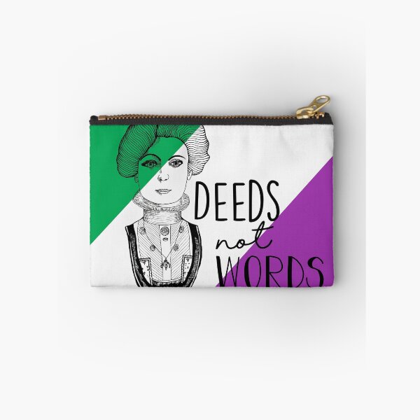Item preview, Deeds Not Words Suffragette Design designed and sold by MrsJDraws.