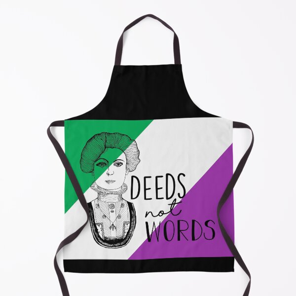Item preview, Deeds Not Words Suffragette Design designed and sold by MrsJDraws.