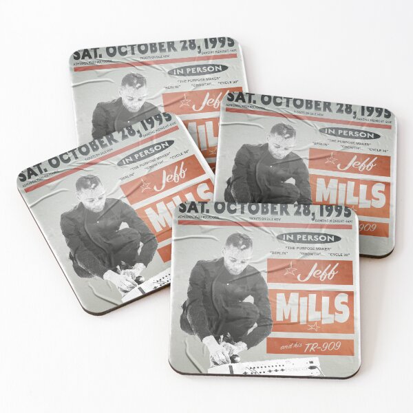 Artikelvorschau, Jeff Mills Live im Retro-Poster von Liquid Rooms entworfen und verkauft von Lick-Design.