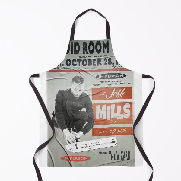 Item preview, Jeff Mills Live at the Liquid Rooms Retro Poster designed and sold by Lick-Design.