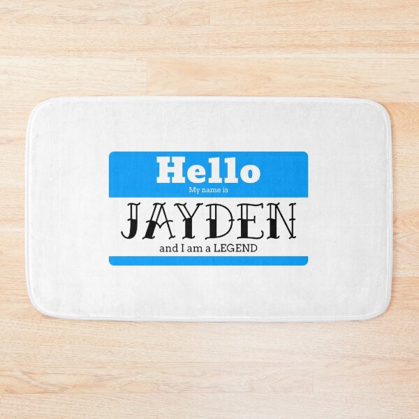 Item preview, Hello My Name Is Jayden And I Am A Legend designed and sold by IcyTees.