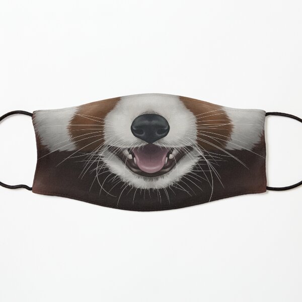 Red Panda Face Kids Mask