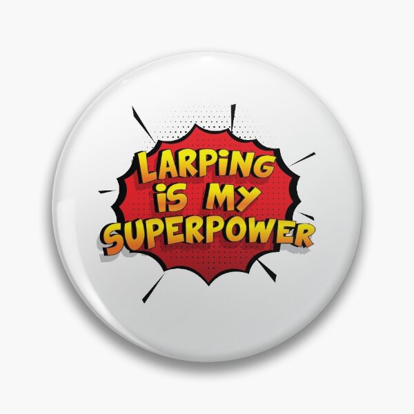Artikelvorschau, Larping ist mein Superpower Lustiges Larping Designgeschenk entworfen und verkauft von Custom365.