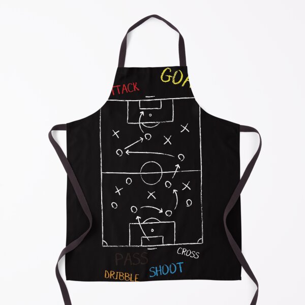 Item preview, Black Football Pitch designed and sold by 12soccerstore.