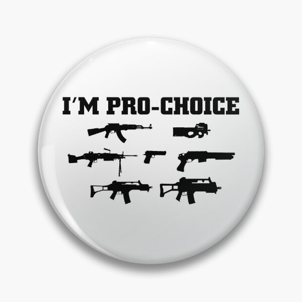 Item preview, I'm Pro-Choice Gun Advocacy 2nd Amendment Right design designed and sold by nikkidawn74.