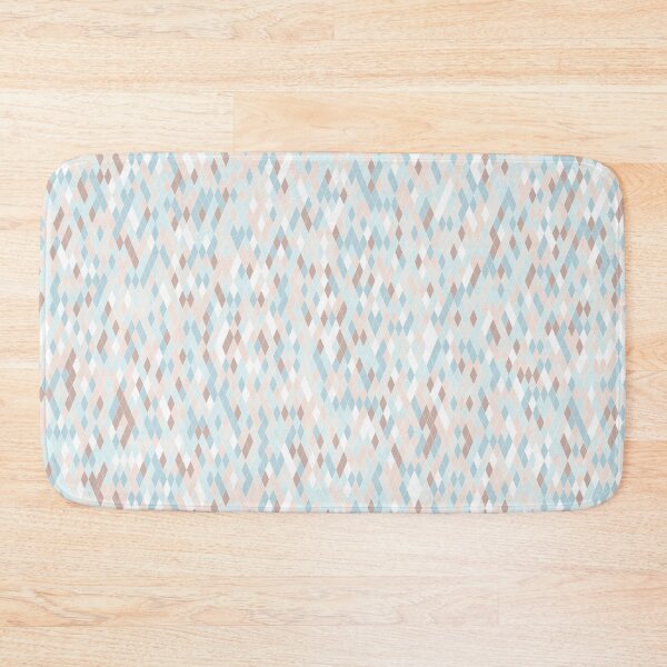 Item preview,  beige, brown, blue and white diamond pattern designed and sold by Tanya-GR.