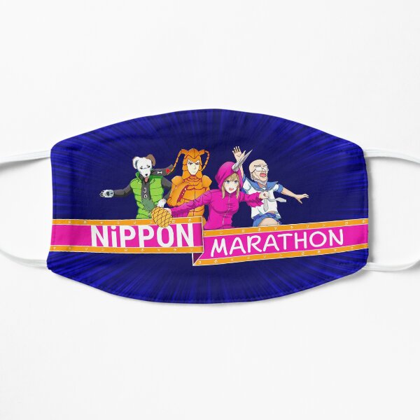 Nippon Marathon: MAIN CHARACTER ART Flat Mask