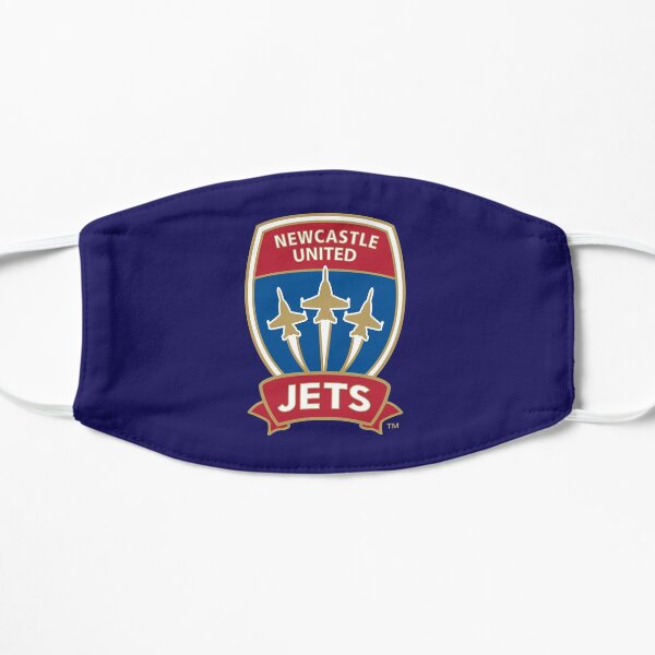 Newcastle Jets Crest/Logo Flat Mask
