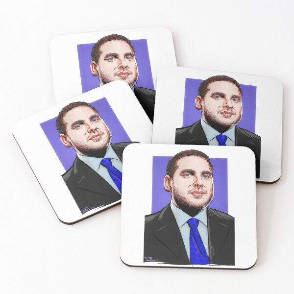 Aperçu de l'œuvre Jonah Hill - Une illustration de Paul Cemmick créée et vendue par TIGERDAVER.