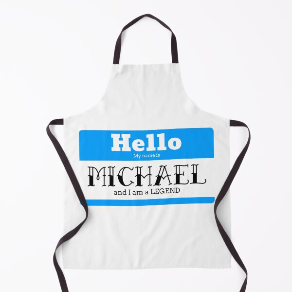 Item preview, Hello My Name Is Michael And I Am A Legend designed and sold by IcyTees.