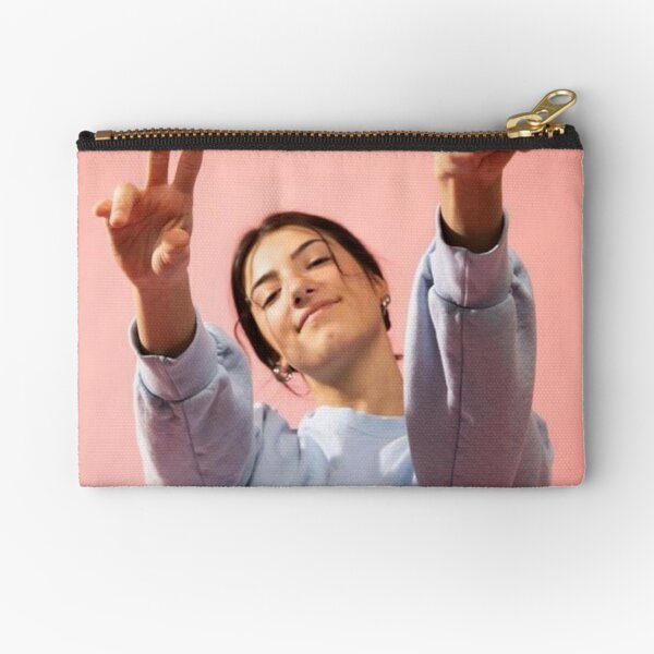 Charlie Pink Aesthetic Zipper Pouch