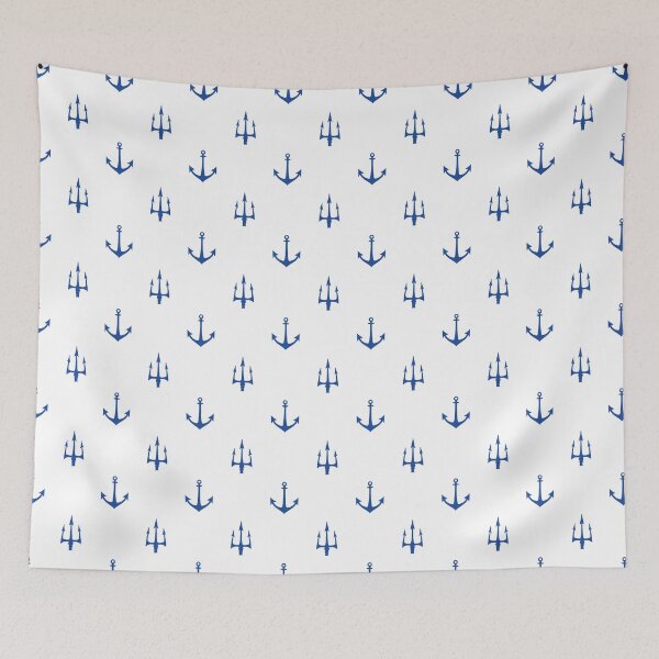 Item preview, Trident and Anchor - Sailing symbols designed and sold by NevesMarkt.