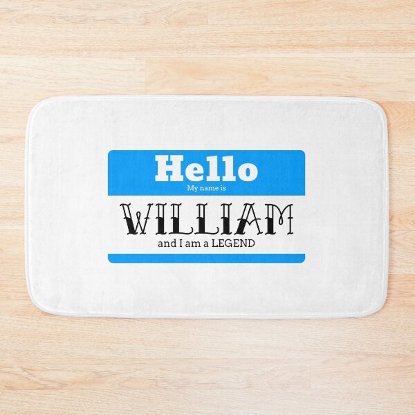 Item preview, Hello My Name Is William And I Am A Legend designed and sold by IcyTees.