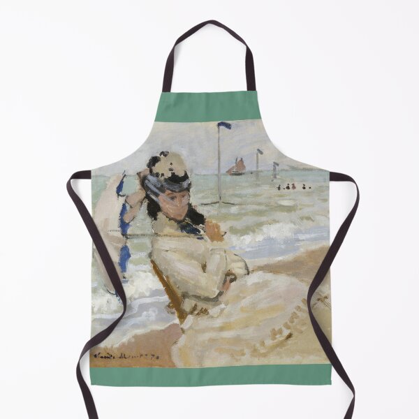 Item preview, Claude Monet - Camille On The Beach In Trouville 1870 designed and sold by artcenter.