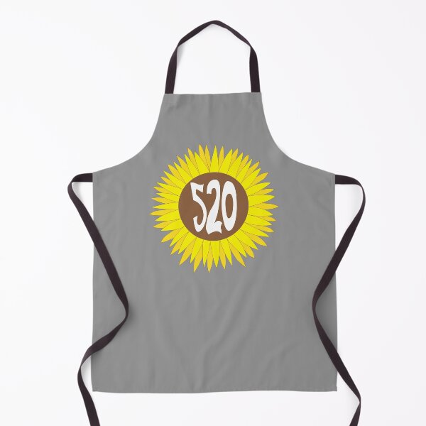 Item preview, Hand Drawn Arizona Sunflower 520 Area Code designed and sold by itsrturn.