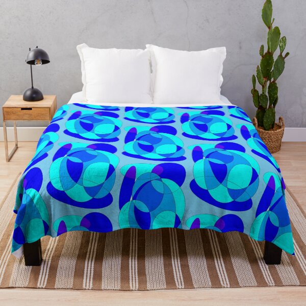 Item preview, Abstrakt circle blue designed and sold by miaterinka.