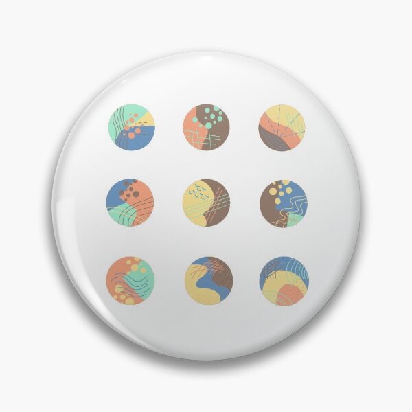 Item preview, Summer Pastel Circles Bujo Set (vol. 1) designed and sold by hilariffic.