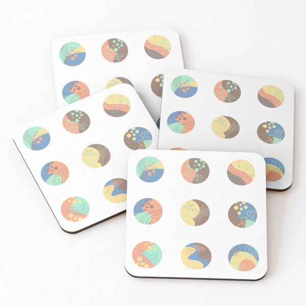 Item preview, Summer Pastel Circles Bujo Set (vol. 1) designed and sold by hilariffic.