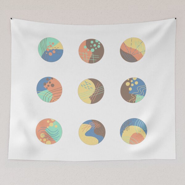 Item preview, Summer Pastel Circles Bujo Set (vol. 1) designed and sold by hilariffic.