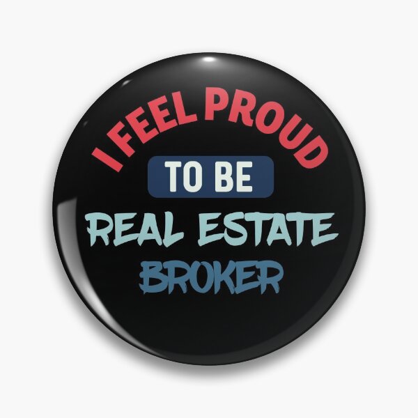 Item preview, I feel Proud to be  real estate broker retro designed and sold by bumperapparels.
