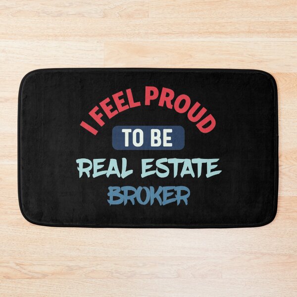 Item preview, I feel Proud to be  real estate broker retro designed and sold by bumperapparels.