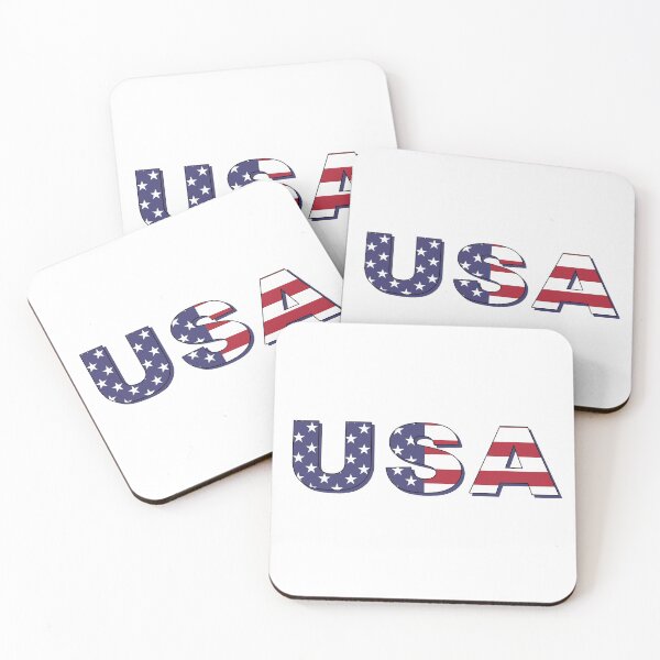 Item preview, USA Stars Stripes Sticker designed and sold by Boxing Kangaroo Retail Company.