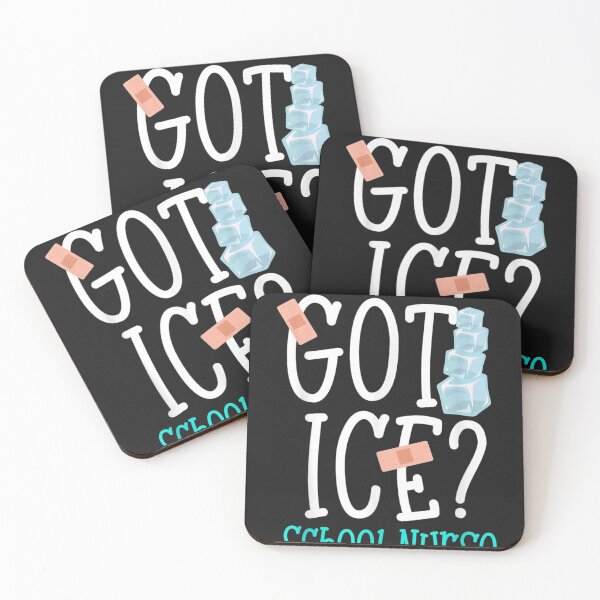 Item preview, Funny Got Ice School Nurse Saying designed and sold by JulyDesigns.