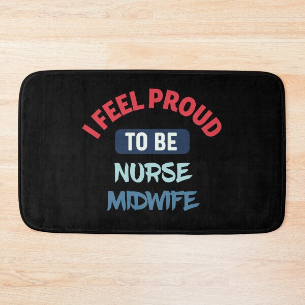 Item preview, I feel Proud to be  nurse midwife retro designed and sold by bumperapparels.