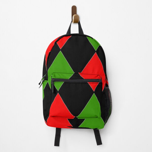 Item preview, CHRISTMAS HARLEQUIN NIGHTS FOR CLOTHING AND HOME DECOR RED| GREEN | BLACK designed and sold by ozcushionstoo.