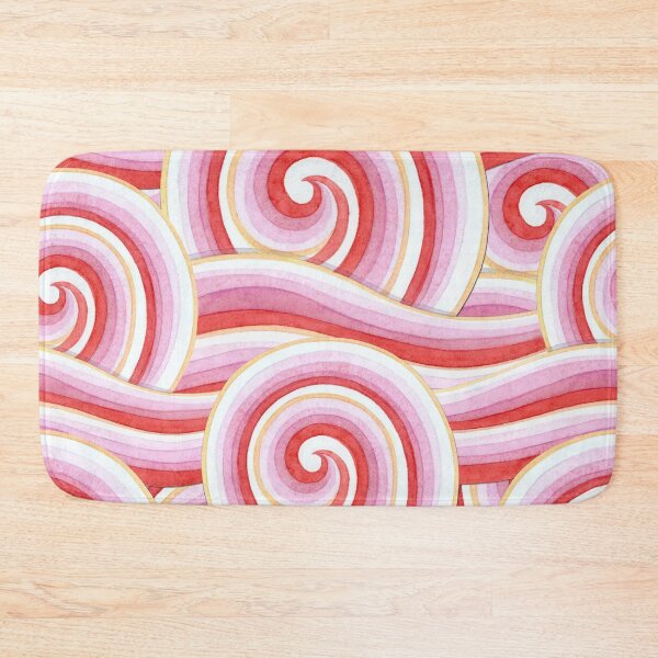 Item preview, Red Auspicious Waves designed and sold by PatriciaSheaDesigns.
