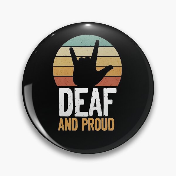 Item preview, Deaf and Proud designed and sold by BSLBear.