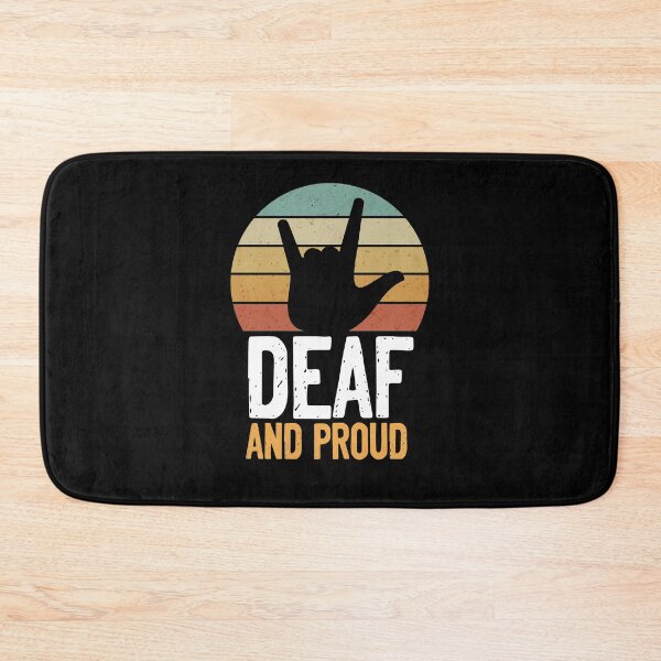 Item preview, Deaf and Proud designed and sold by BSLBear.