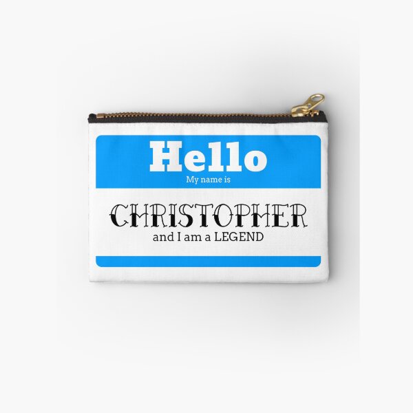 Item preview, Hello My Name Is Christopher And I Am A Legend designed and sold by IcyTees.