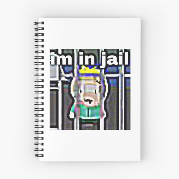 Item preview, butters is in jail designed and sold by ChickenNugz.