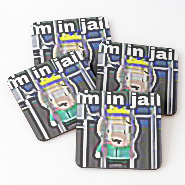 Item preview, butters is in jail designed and sold by ChickenNugz.