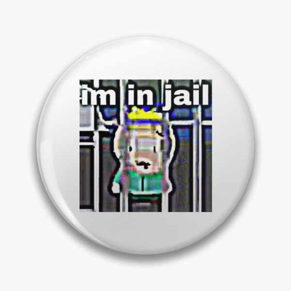 Item preview, butters is in jail designed and sold by ChickenNugz.